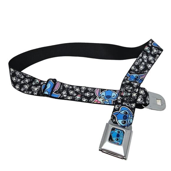 Vintage Y2K Buckle Down Stitch Emo Hot Topic Disney Nerd Mini Scrump Goth